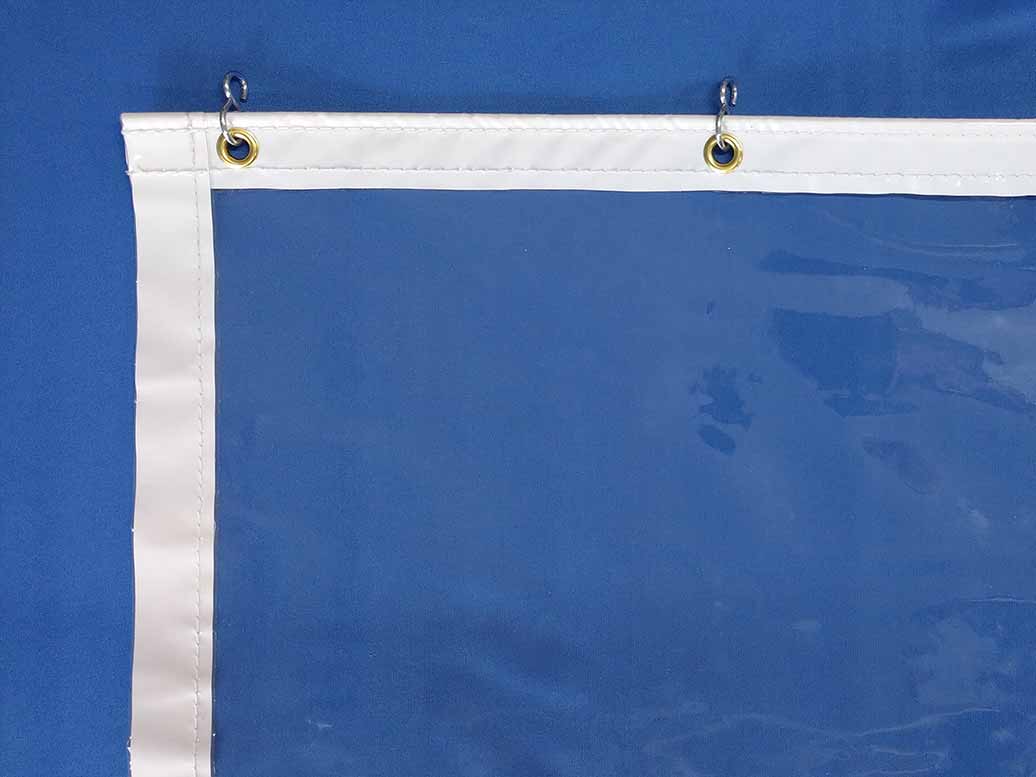 専用 透明ビニールカーテン 0.3㎜ 幅315cm 2枚 高さ210cm